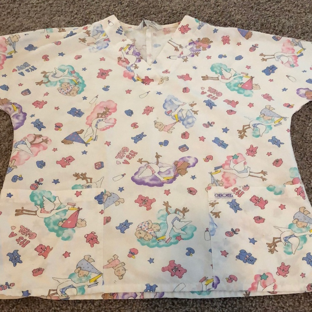Scrub top